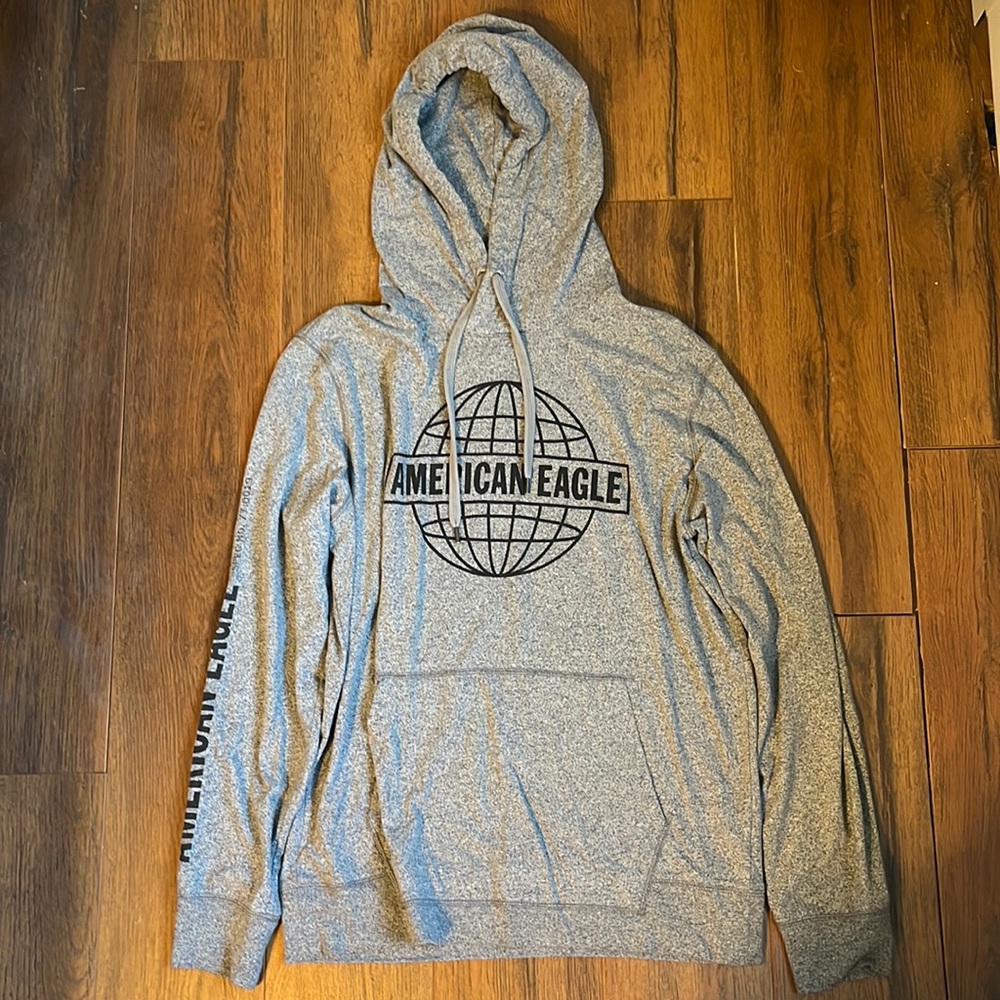 Gray American Eagle Sweatshirt